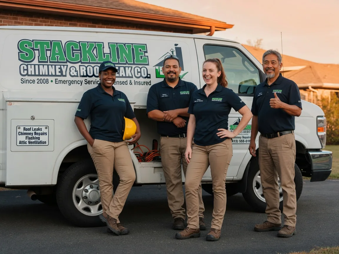 Chimney flashing repair company in Chattaroy, WA
